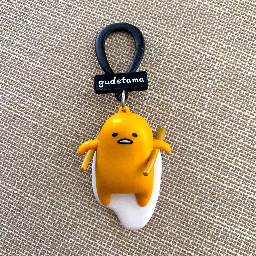 Gudetama collector bag clip